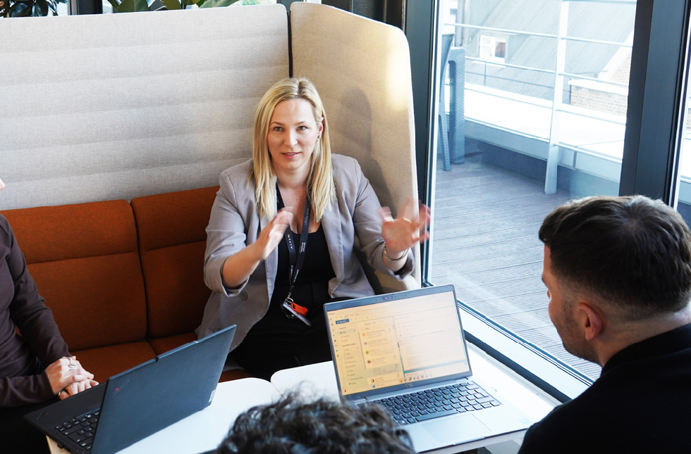 Decorative photo of Methods employees in Methods office