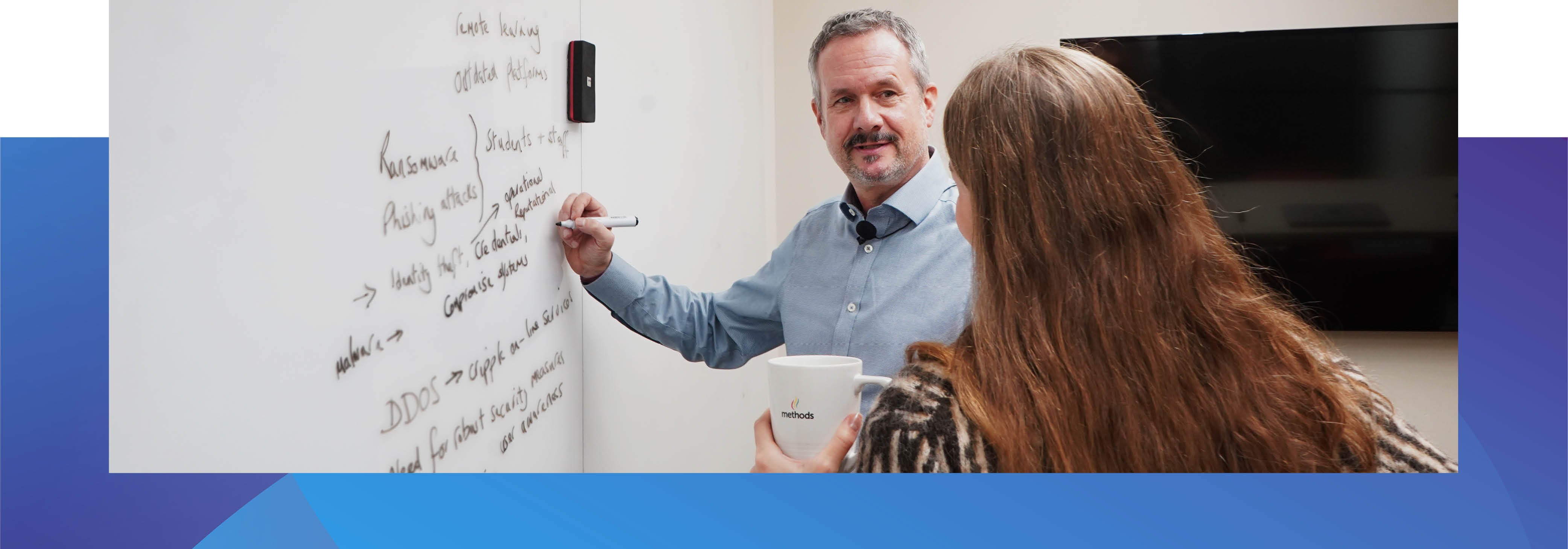 Decorative photo of Methods employees in Methods office