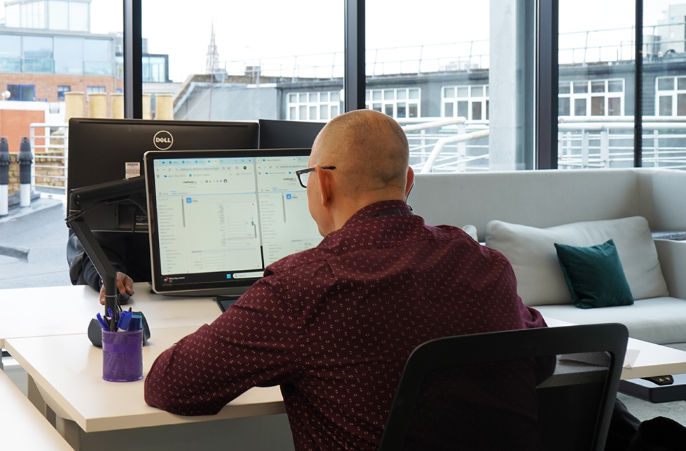 Decorative photo of Methods employees in Methods office