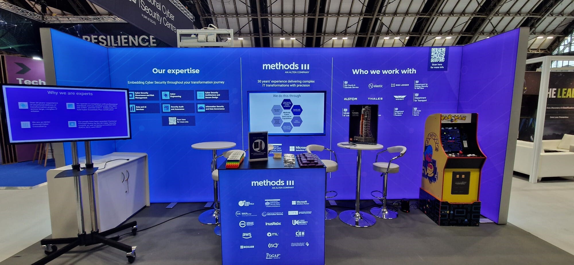 Methods stand at CYBERUK 2025