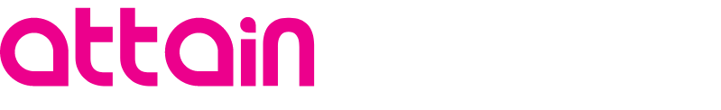 attain design logo